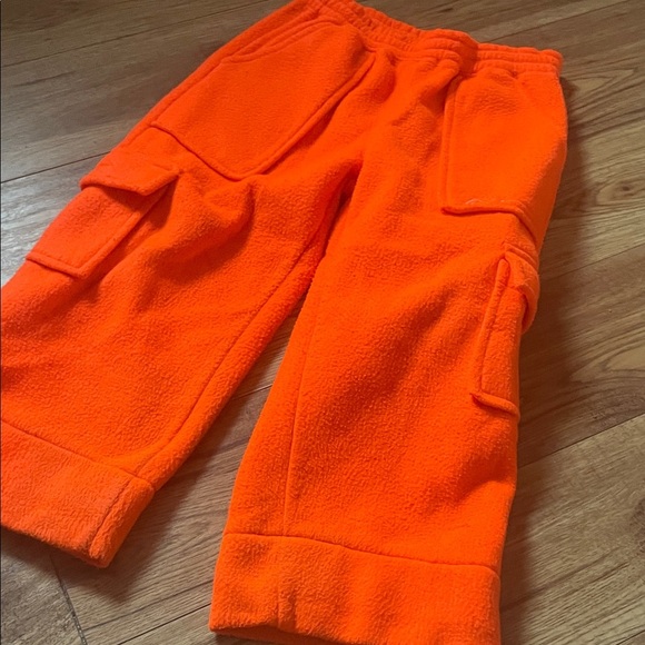 Other - Bright Orange Kids Cargo Pants (Bin A)​